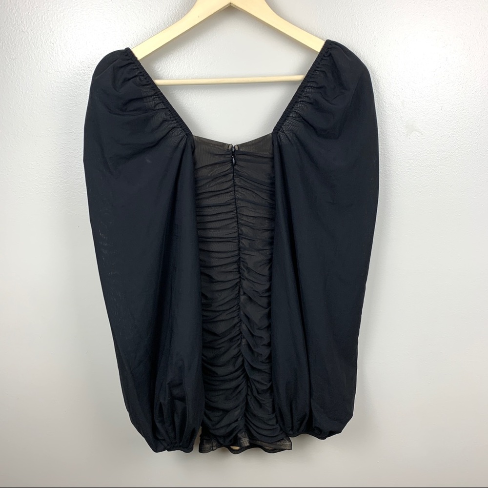 Oh Polly Black Mini Dress - Picture 4 of 14